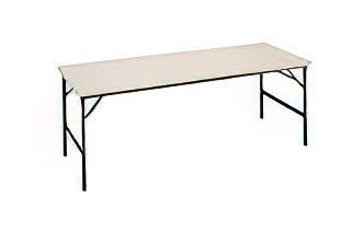 クランク式折畳テーブル 幅1800 奥行750 高さ700 TS-YT256-N 通販