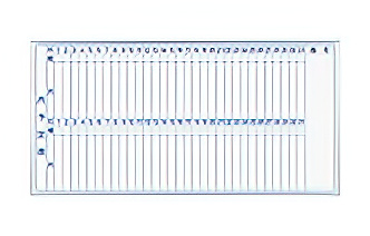 MAJI 壁掛けホーロー板面ホワイトボード 縦書き 月予定 幅1810 高さ910