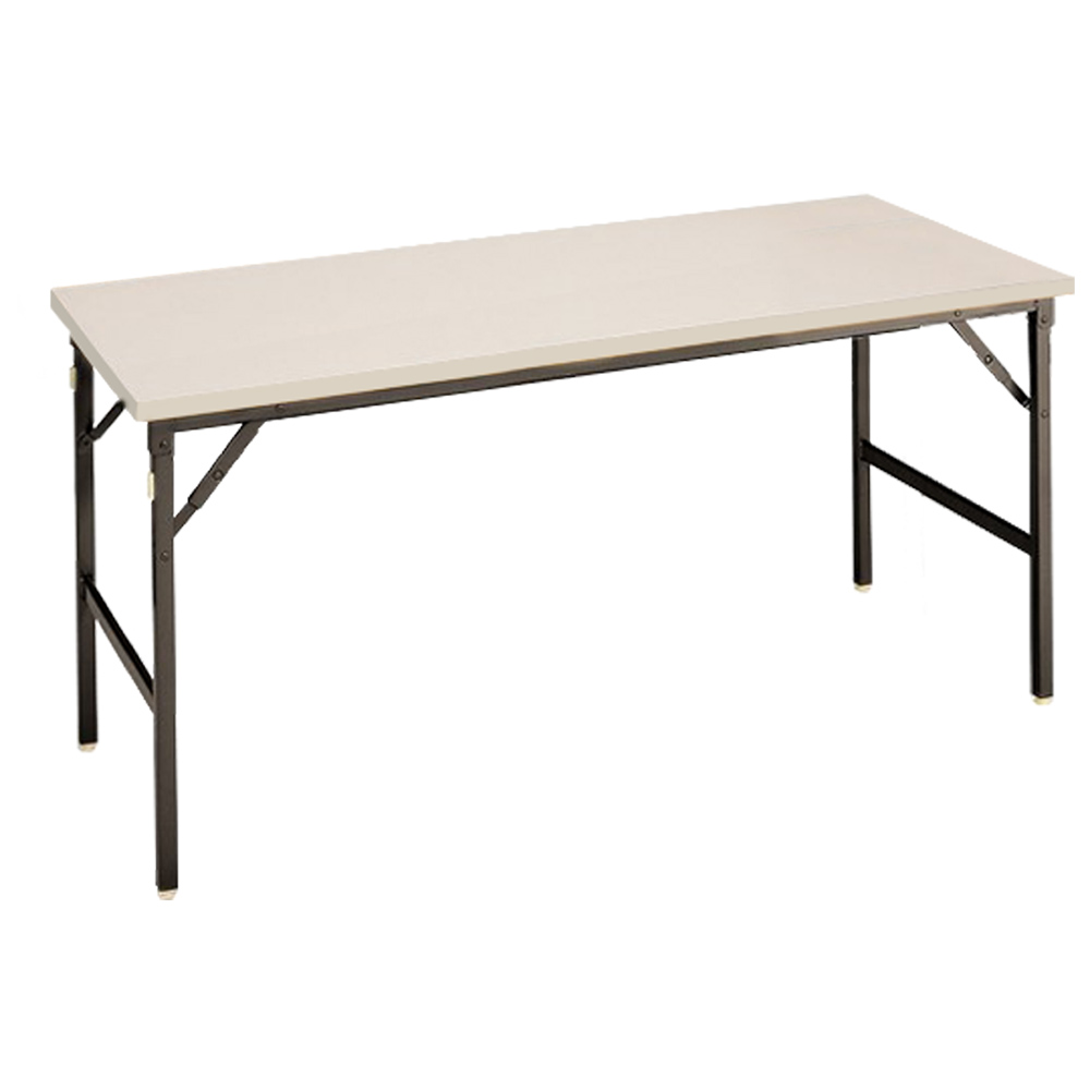 クランク式折畳テーブル 幅1500 奥行600 高さ700 TS-YT205-N 通販 