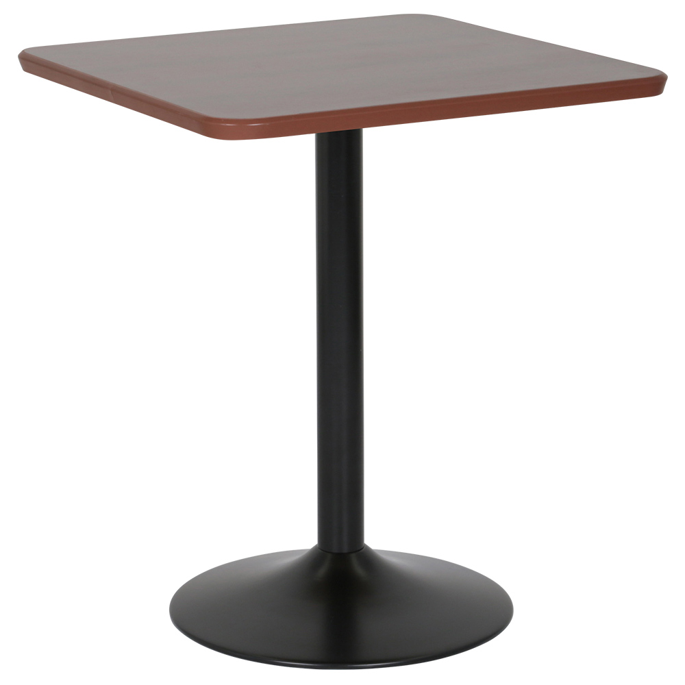 カフェテーブル ブラックアイアン丸脚タイプ（W600×D600×H720）