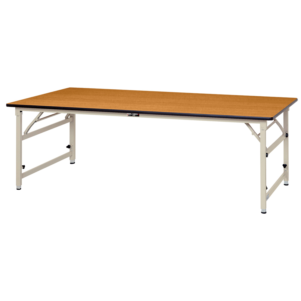 折りたたみワークテーブル 高さ調節タイプ（W1800×D600×H600-900）
